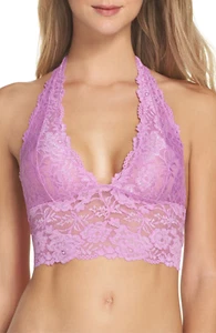Bralette Lila Lintimamente By Free People Heartbreaker Talla S - Imagen 1 de 3