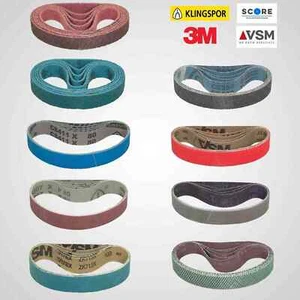 5x Gewebe Schleifband Schleifbänder Rohrbandschleifer 30x533 mm Qualität & Korn - Bild 1 von 16
