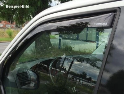 Original ClimAir WINDABWEISER REGENABWEISER schwarz für VW Caddy 2K Bj 2015+ ABE - Bild 1 von 4