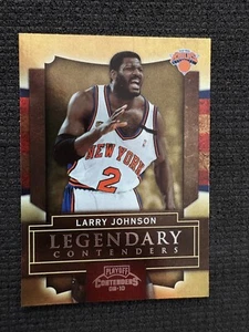 2009-10 Playoff Contenders Legendary Contenders #11 Larry Johnson NY Knicks NBA - Picture 1 of 1