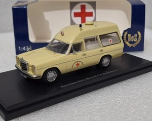 Mercedes-Benz Binz W114 Ambulance 1969 1:43 Bos BOS43450 EXTREMELY RARE!! (2) - Picture 1 of 16