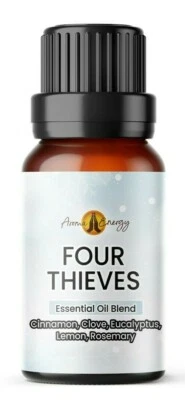 AROMA ENERGY Four Thieves Essential Oil Blend | 10ml | Pure Christmas Winter Fragrance Oil