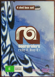 RA Boardriders; Ride It, Live It! 4 Dvd Box Set - Picture 1 of 7