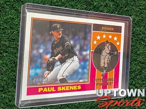 Paul Skenes 2025 Topps Heritage #76PI-17 1976 Player Icons Holographic - Pirates - Picture 1 of 2