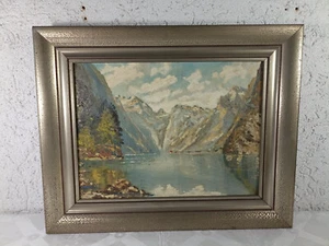 Ölgemälde H. Matt " Königsee " um 1938 - Picture 1 of 4