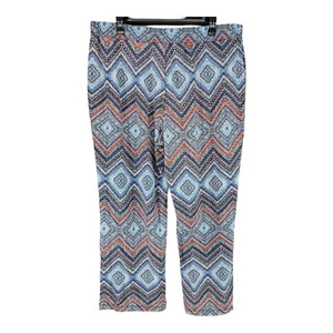 Kim Rogers Damen Hose 3X Aztekenmuster Loungehose leicht Slinky Freizeit - Bild 1 von 9