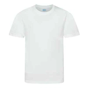 AWDIS Kids Cool Smooth T - JC020J - White - Surplus Stock - Picture 1 of 2