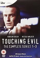 Touching Evil: The Complete Series, 1-3 (DVD) Robson Green (Importación USA)