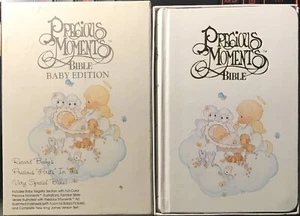 NKJV Precious Moments Bible Baby Edition 1984 Nelson 202PM LIKE NEW with Box - Picture 1 of 1