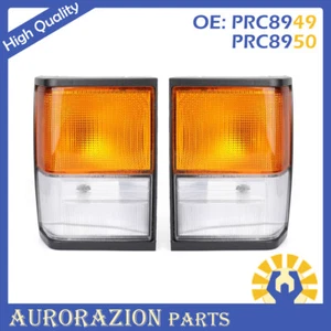 Pair Turn Signal Corner Lamps For Land Rover Range Rover 1987-1995 County Sport - Picture 1 of 12