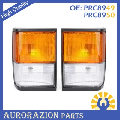 Pair Turn Signal Corner Lamps For Land Rover Range Rover 1987-1995 County Sport - Изображение 1 из 4