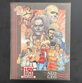 SNK Neo Geo AES Fatal Fury Special (English HK Export Ed) w/ Box Manual Warranty