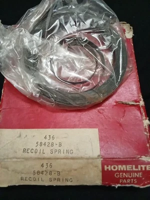 Muelle de retroceso Homelite 58428-B pieza de repuesto original Foto 1 de 2