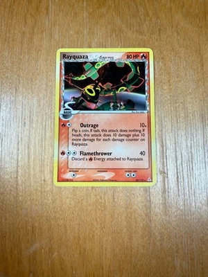 Rayquaza Delta Species 26/110 Holon Phantoms Regular Pokemon Card - LP - Image 1 of 4