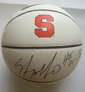 Carmelo Anthony Signed Nike Basketball Syracuse “HOF 25 & 03 Champs” PSA/DNA - Picture 1 of 6
