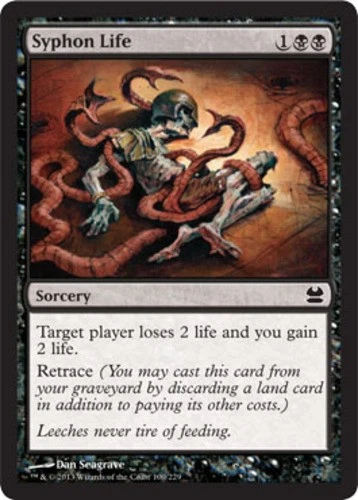 Syphon Life - Modern Masters #100/229 MTG Magic The Gathering - Image 1 of 1