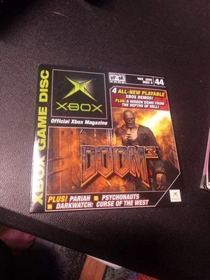 XBOX Game Disc Magazine Demo #44 Doom 3 (May 2005) - Image 1 of 2