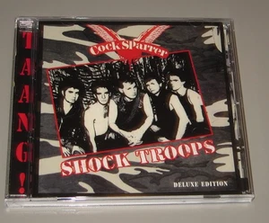 Cock Sparrer - Shock Troops [Deluxe Edition] (CD, Taang! Records) Punk Oi - Imagen 1 de 4