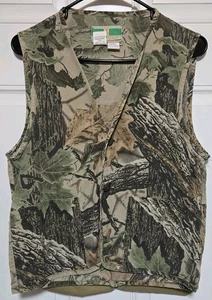 Vintage Game Winner Camo Vest Size Large 14-16 Hunting - Picture 1 of 4