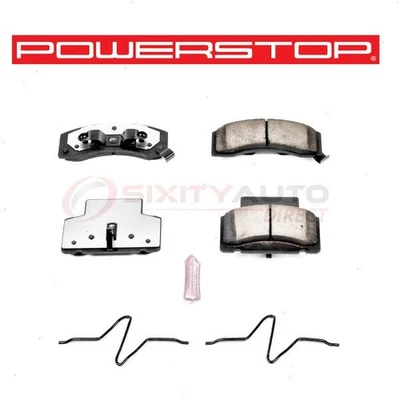 PowerStop Front Disc Brake Pad & Hardware Kit for 1996-2002 GMC Savana 3500 nf - Imagem 1 de 4