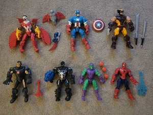Marvel Super Hero Mashers Action - 7 Figure Bundle & Accessories - Picture 1 of 8