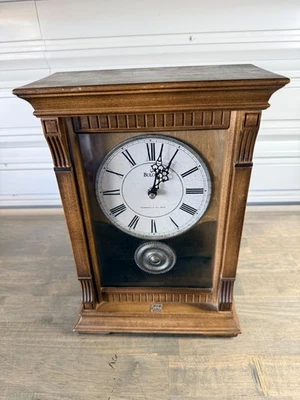 BULOVA MANTEL CLOCK - "WARWICK III" - CLOCK,   B7663 - Image 1 of 4