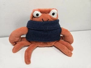 Jellycat Cozy Sweater Crew Krabbe Plüsch Sea Life Plüsch Kuscheltier Stofftier - Bild 1 von 4