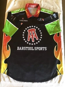 2020 Simpson CLINT BOWYER #14 Barstool Sports Dragon Pit Crew Team XLarge Shirt - Picture 1 of 6