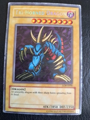 YU-GI-OH! Dreihörniger Drache Legend of Blue Eyes White Dragon Secret Rare #3 - Bild 1 von 4