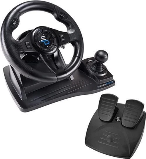 Subsonic Superdrive GS500 Racing Wheel + Pedal PC PS3 PS4 Video Game Controller - Image 1 of 1