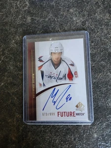 2010-11 SP Authentic Future Watch Auto 673/999 Marcus Johansson Card# 249 - Picture 1 of 2