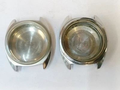 FUNDA USADA PARA PIEZAS ESTUCHE ENICAR LOTE DE 2 PIEZAS PARA PIEZAS SUIZA HOMBRE Foto 1 de 4