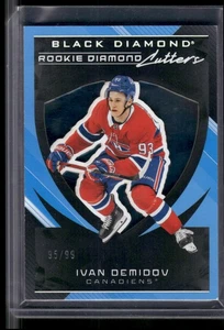 2025-26 UD Black Diamond Ivan Demidov Rookie Diamond Cutters /99 - Picture 1 of 2