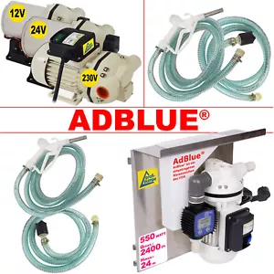 POMPA ADBLUE SET RIFORNIMENTO AD BLUE CONTALITRI POMPA TRAVASO ADBLUE E UREA - Imagen 1 de 27