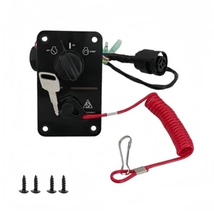 704-82570-12-00 704-82570-08-00 for Yamaha Single Engine Key Switch Panel Assy - Picture 1 of 7