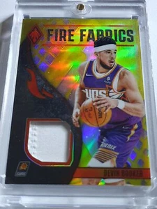 2023 Panini Phoenix Devin Booker #PATCH YELLOW /49 Prizm Game Worn Jersey - Rare - Picture 1 of 4