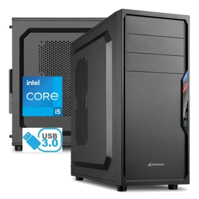 PC Computer Intel i5 14400 10 Core - Ram 16 GB DDR4 - USB 3.2 - Card reader - Immagine 1 di 3