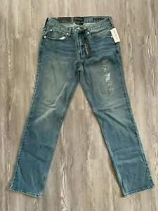 Neu mit Etikett PacSun Slim Komfort Stretch blau Denim Herrenjeans Größe 30 x 30 - Bild 1 von 4
