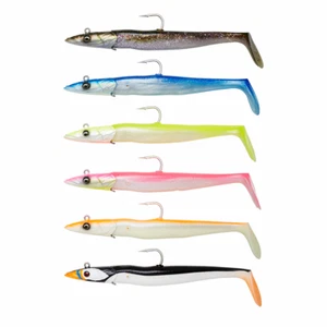 Savage Gear Sandeel V2 & Big Game 12cm 22g - 27.5cm 275g Sandal Rubber Fish Lure - Picture 1 of 9