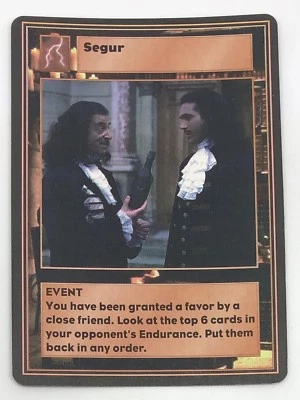 1995 Highlander The Card Game SwordMaster SEGUR, NRMT - Image 1 of 2