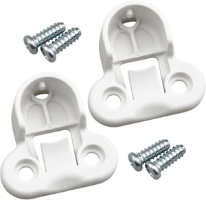 X 2 IKEA 130527 Clothes Rail Brackets + 100325 Screws | PAX KOMPLEMENT Wardrobe - Picture 1 of 5