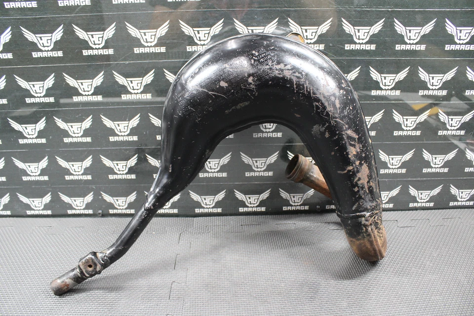 Yamaha YZ80 2001 97-01 OEM TUBO DE ESCAPE CÁMARA CABEZAL 4ES-14610-10-00 Foto 1 de 4