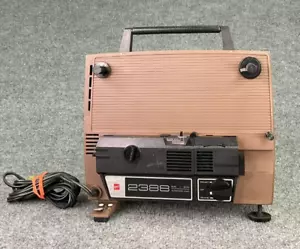 GAF Movie Film Projector 438-M2 2388, Dual 8MM Super-8 Automatic Load, 80 Watts - Picture 1 of 13