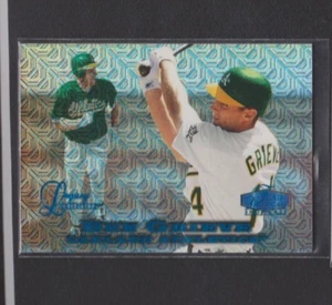 1998 FLAIR SHOWCASE ROW 0 SHOWPIECE LEGACY COLLECTION #4 BEN GRIEVE A'S SP #/100 - Picture 1 of 2