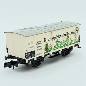 Spur N Minitrix 13476 DRG Reichsbahn G10 ged. Güterwagen Kneipp neuwertig in OVP - Bild 1 von 6
