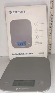 Etekcity Food Kitchen Scale, Digital Weight Grams and Oz for Cooking, Baking, - Picture 1 of 3