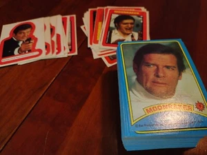 James Bond Moonraker Film Vintage Sammelkarten Set 1979 Topps + 22 Aufkleber 007 - Bild 1 von 9