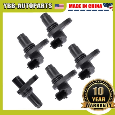 4x Árbol de levas y 1x Sensor de posición del cigüeñal para Nissan Máxima Infiniti JX35 M35 Foto 1 de 4