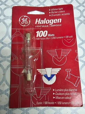 GE LIGHT BULB 100W 120V 1650LUMENS WHITER LIGHT Q100T3/CL/CD/120V/MIH/5PK - Image 1 of 4