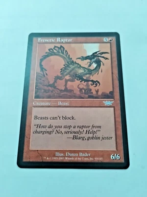 MTG Frenetic Raptor Legions 93/145 Regular Uncommon - Uncirculated - Image 1 of 2